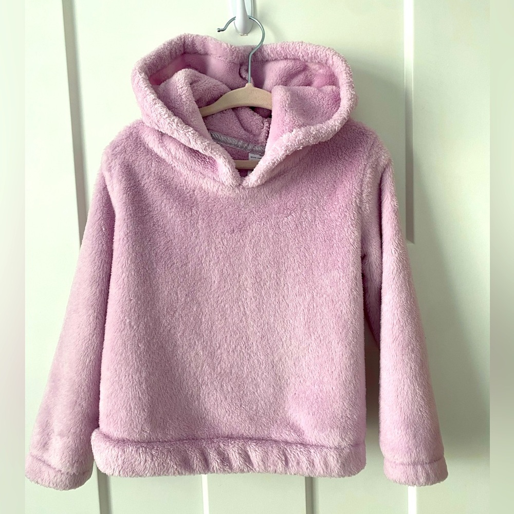 Carter’s Toddler Girl Purple Sherpa Hoodie. Side 4 Great Condition